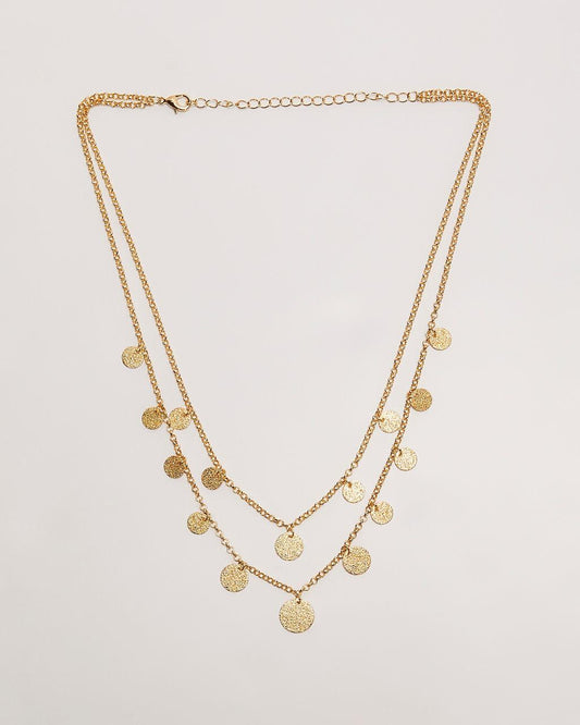 Collier superposition gitan brillant
