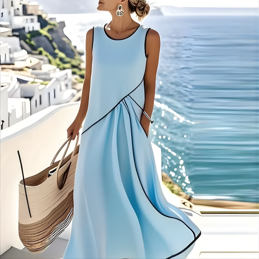 Saige™ - Robe d'Été Rayée