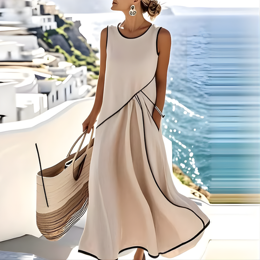 Saige™ - Robe d'Été Rayée