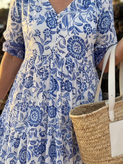 Robe Midi en Porcelaine