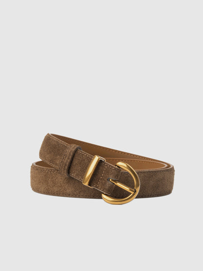 Boucle en Glace Ceinture en Cuir