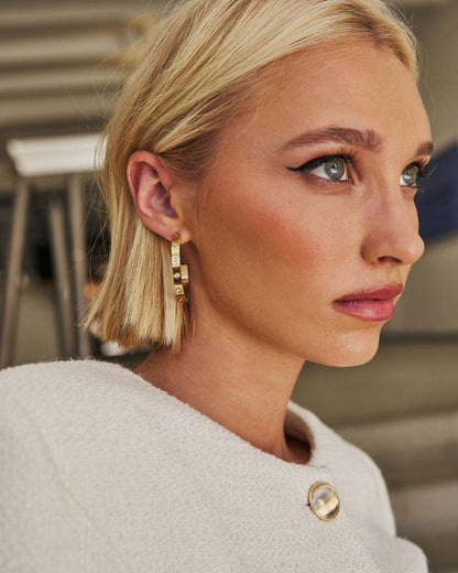 Boucles d'oreilles en strass Endless Love