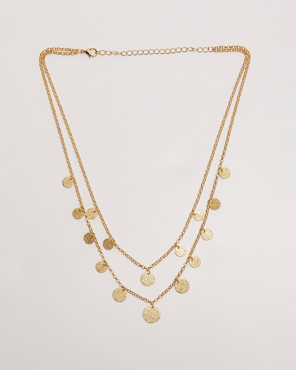 Collier superposition gitan brillant