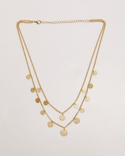 Collier superposition gitan brillant