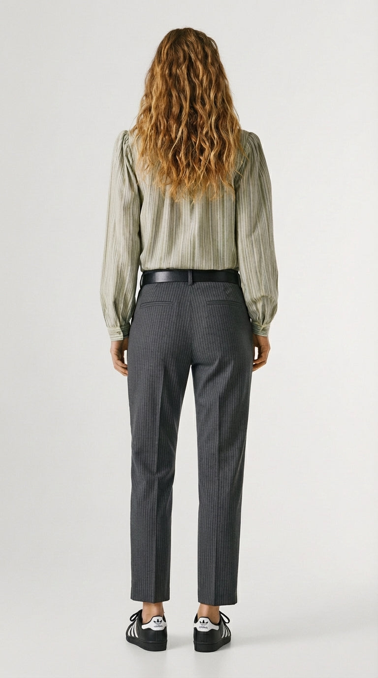 Pantalon formel à rayures